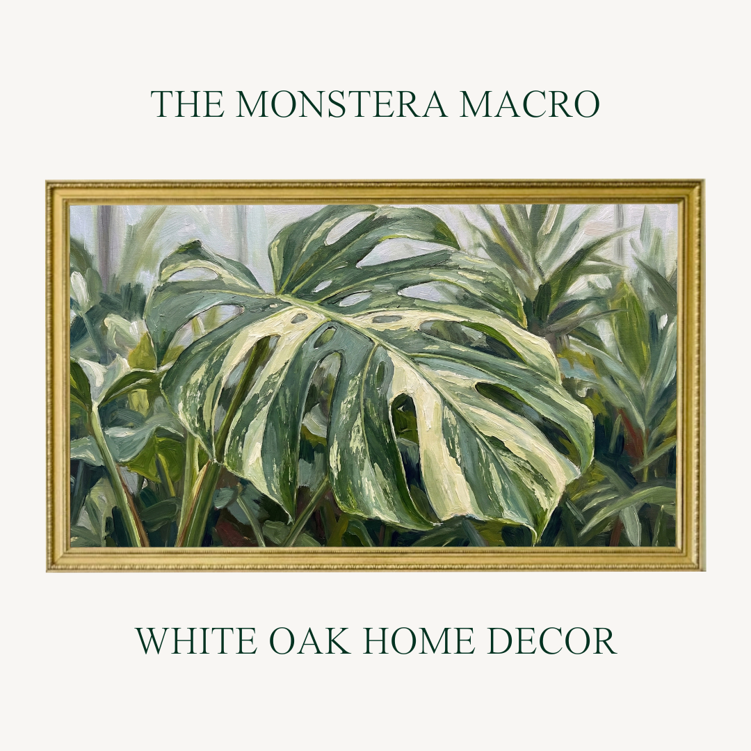 The Botanical Greenhouse Oil Painting Collection | 4K Digital Downloads for Frame TV